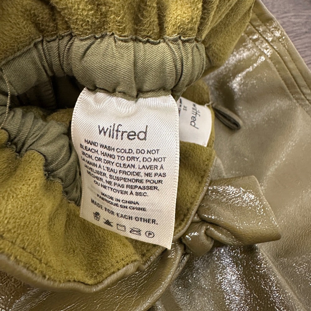 Wilfred Green Trousers High-Waisted Relaxed Fit - Picture 5 of 6